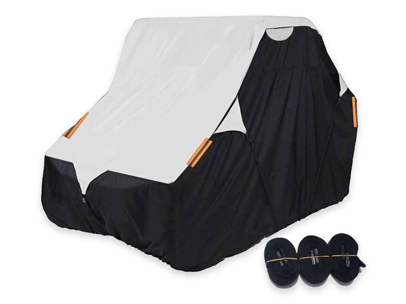 Black Grey Heavy Duty 420d voděodolný Oxford UTV kryt